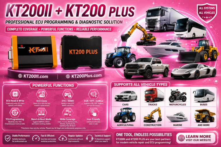 KT200 Plus Checksum and ECU File Verification Guide