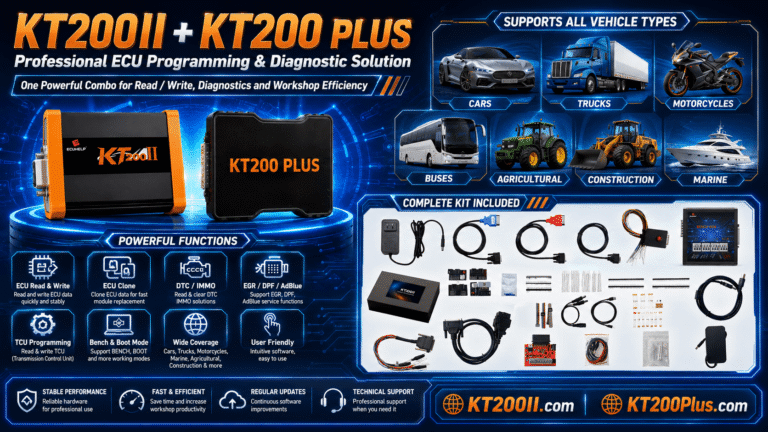 KT200 Plus ECU Recovery After a Failed Write