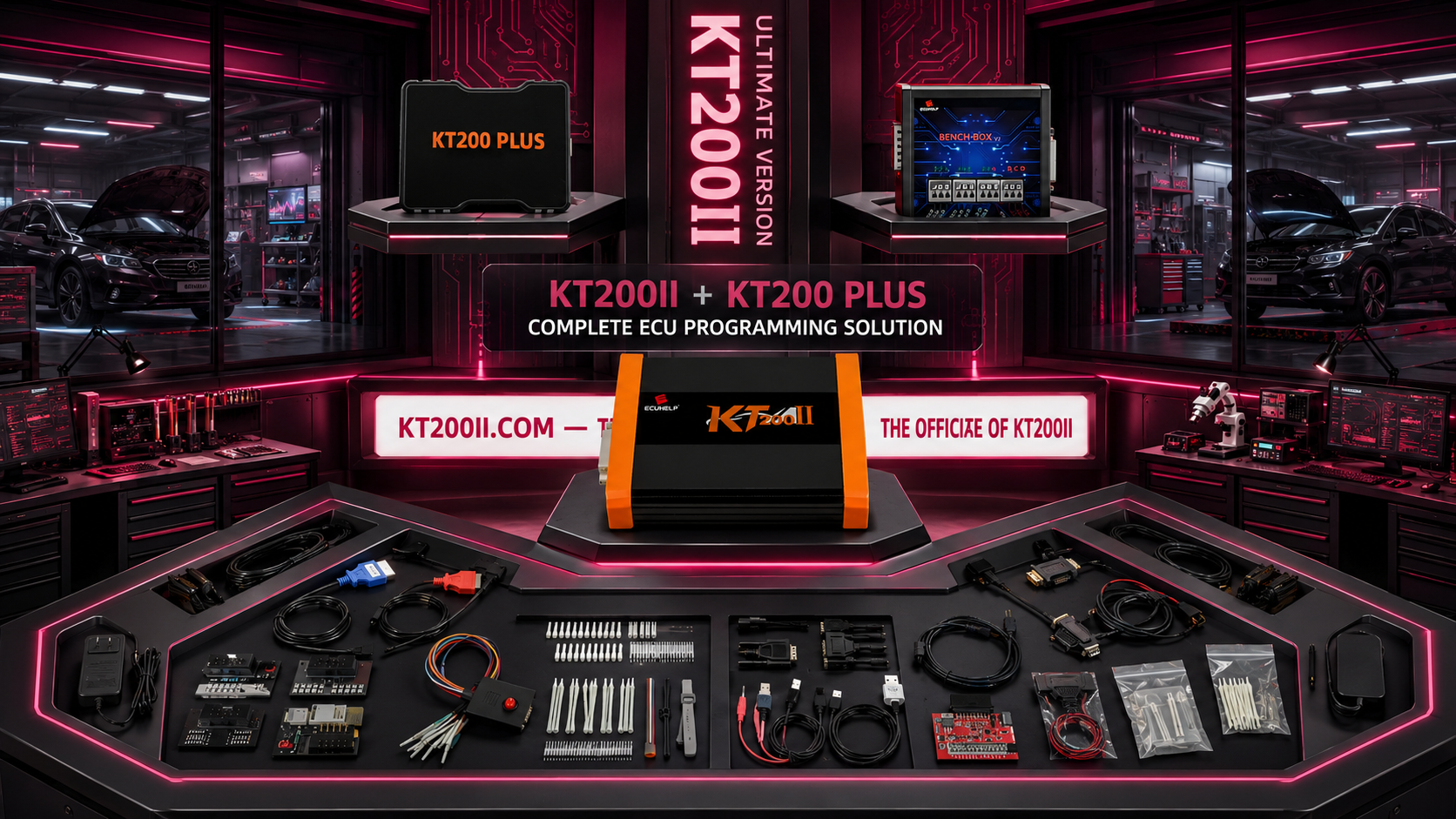 KT200 Plus Bosch EDC17C49 TC1797 ECU Bench and Boot programming with original backup