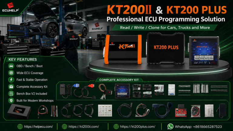 KT200 Plus ECU file matching guide for professional ECU programming