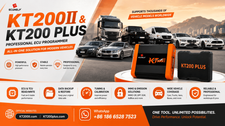KT200 Plus Boot Mode ECU Programming and Recovery Guide