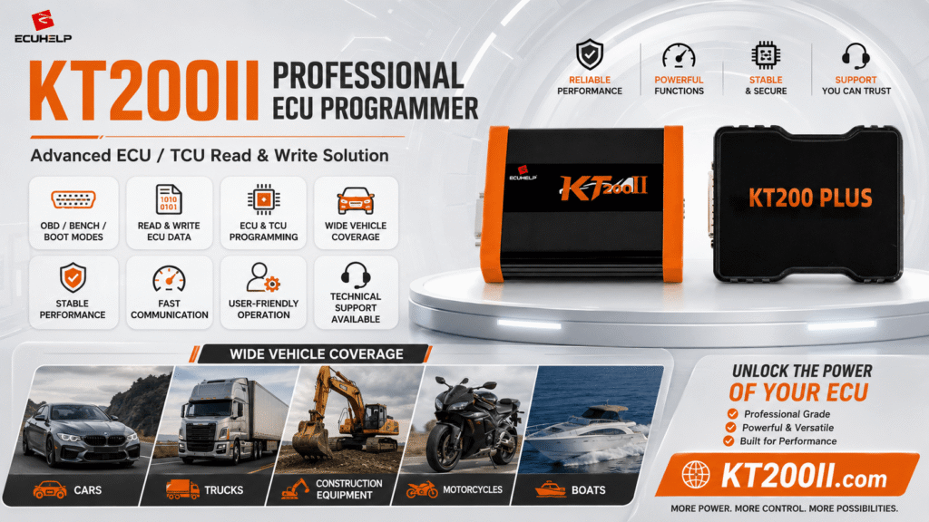 KT200 Plus ECU Backup Guide for Flash, EEPROM and MCU Files
