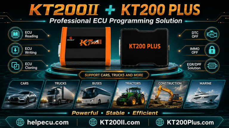 KT200 Plus Original ECU File Matching and Verification Guide