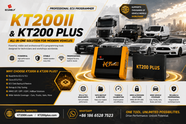 KT200 Plus ECU and TCU Protocol Search Guide