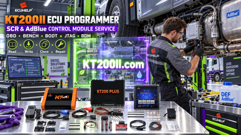 KT200PLUS ECU Programmer troubleshooting communication problems guide