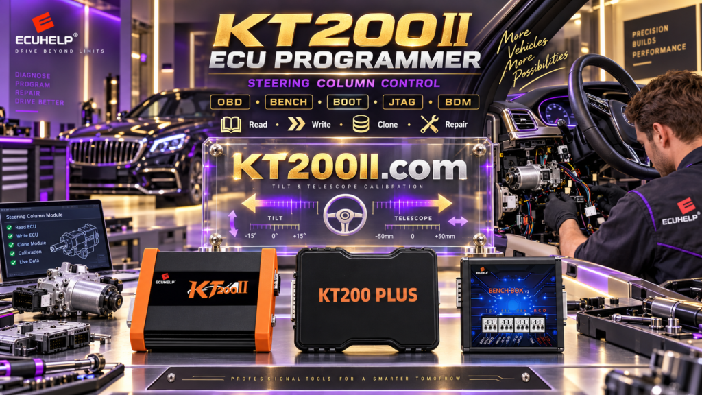 KT200PLUS ECU Programmer Multi Mode ECU Programming Comparison