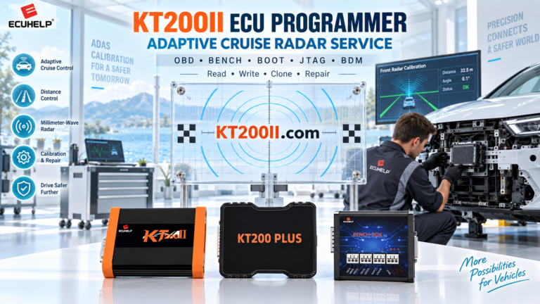 KT200PLUS ECU Programmer Software Update Guide for Professional Technicians
