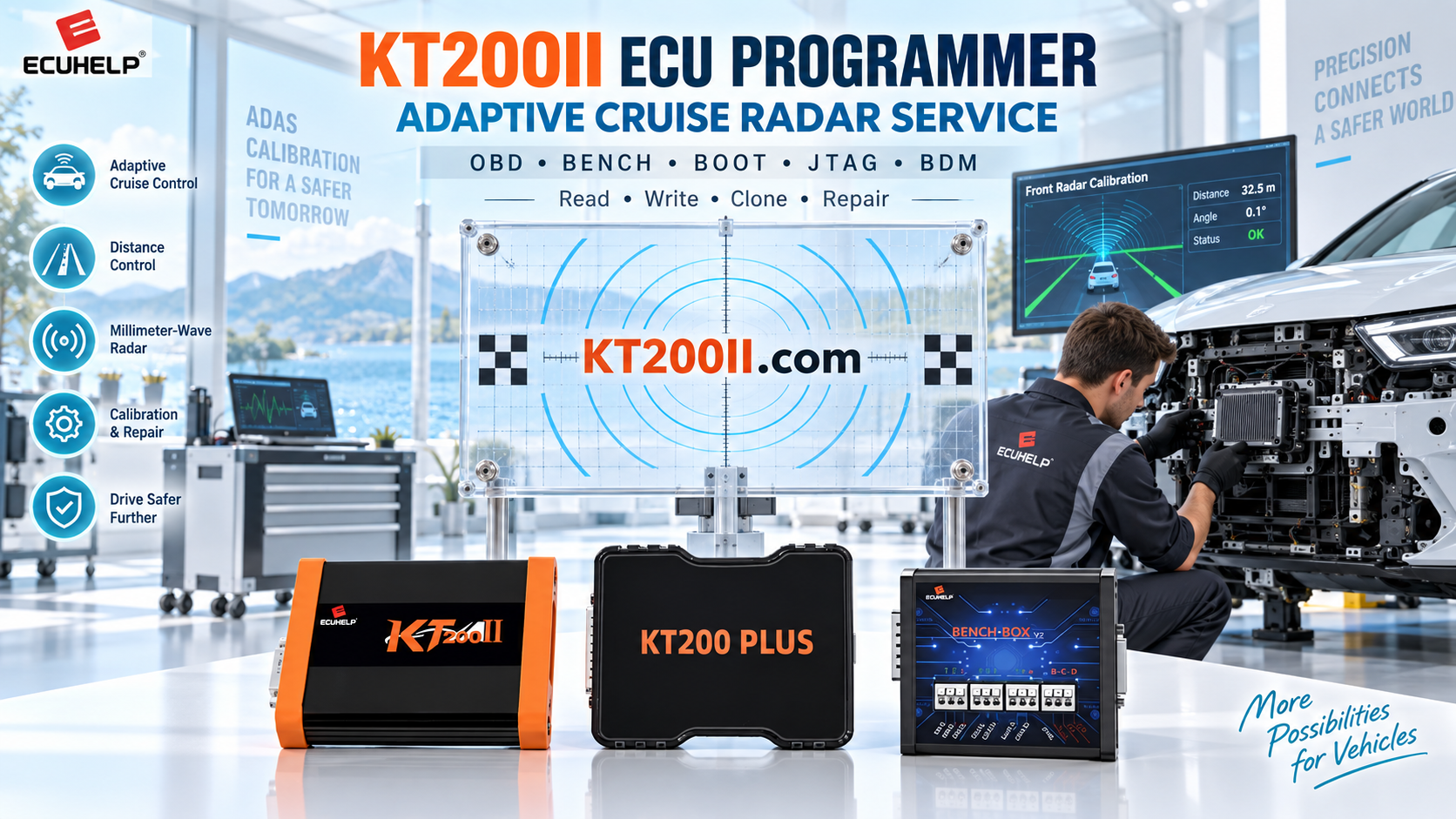 KT200PLUS ECU Programmer Software Update Guide for Professional Technicians